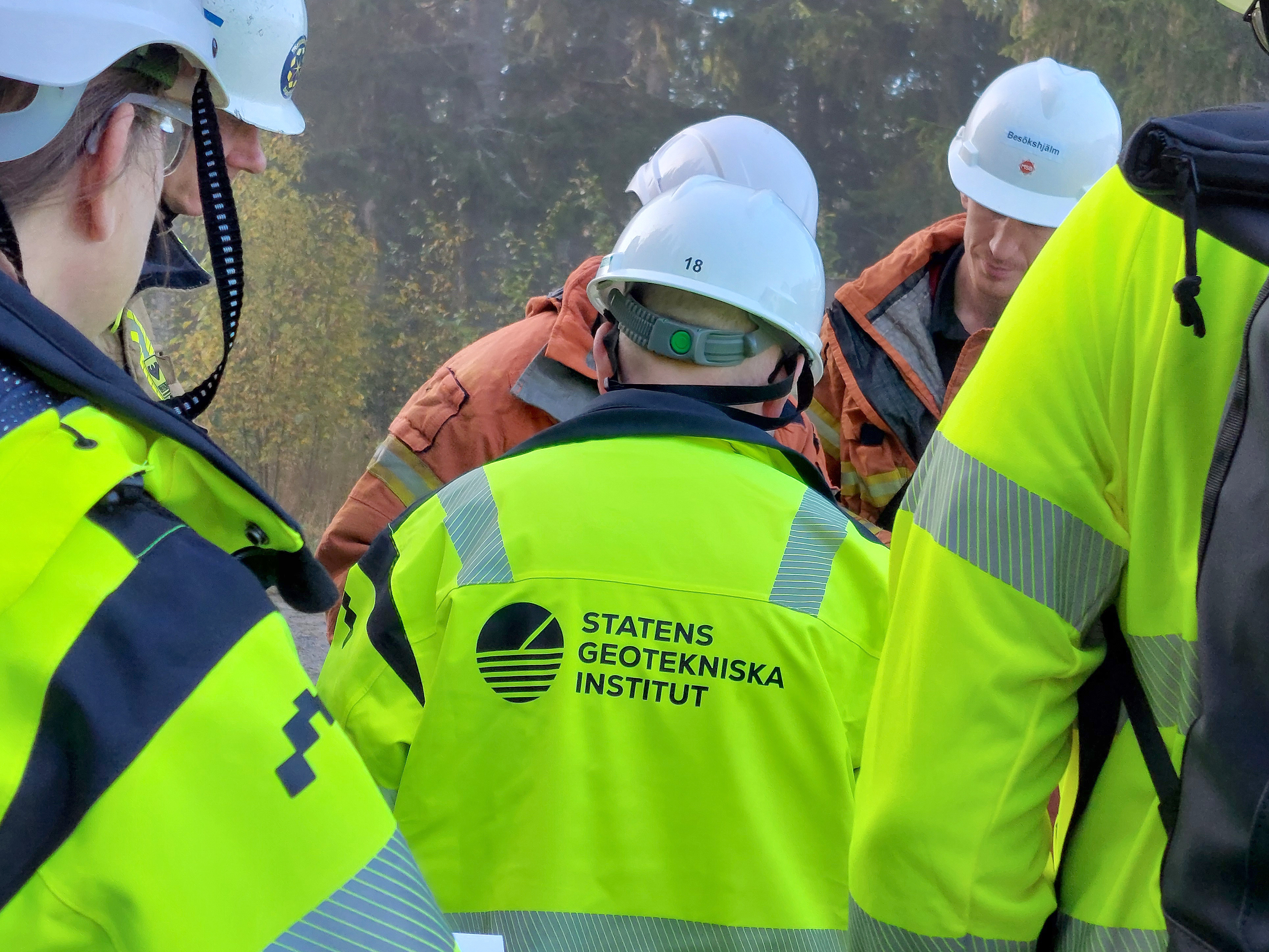 SGI:s TiB övar i Sandö tillsammans med MSB