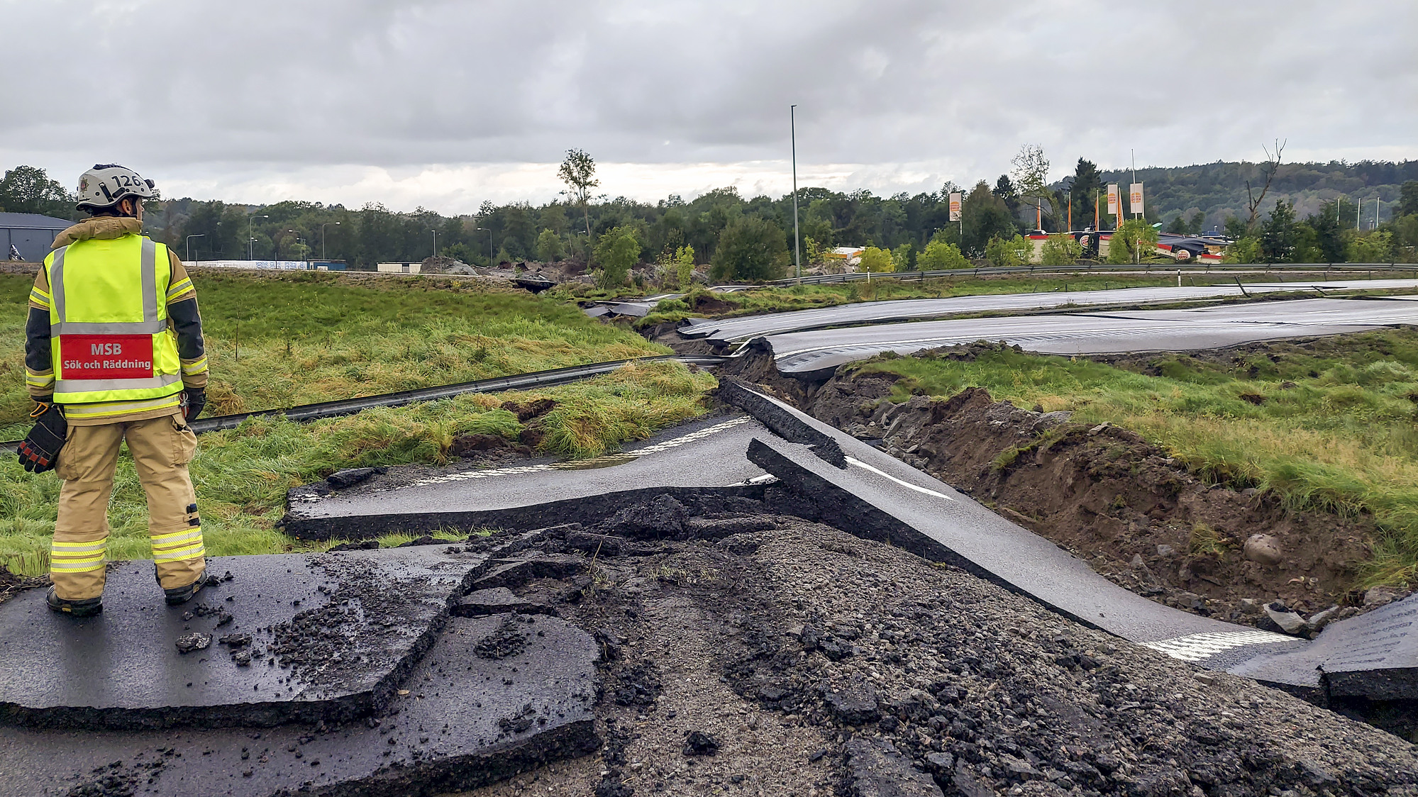 Skred E6 september 2023