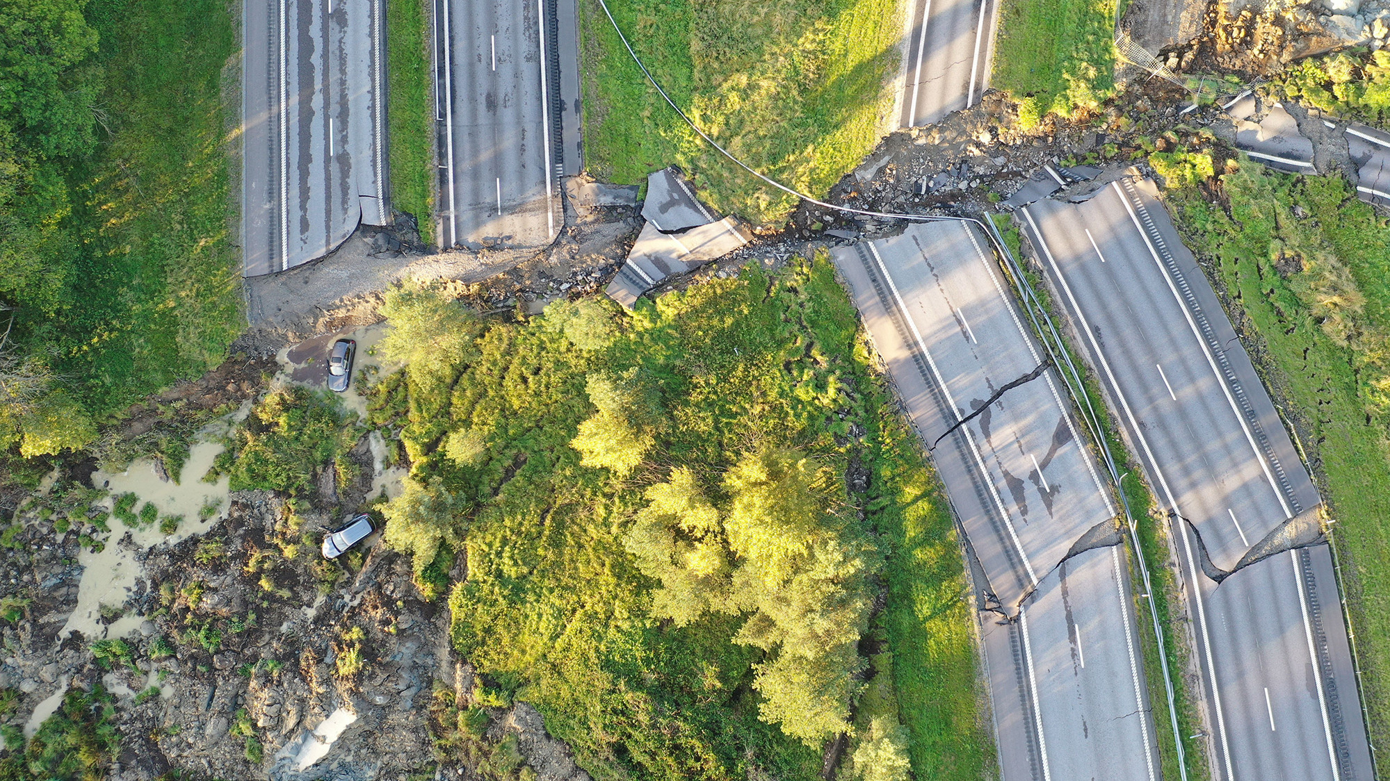 Landslide in Sweden september 2023